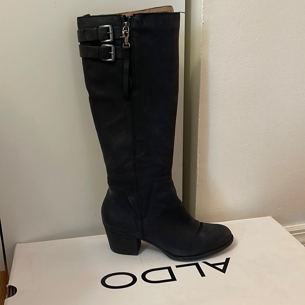 Aldo black boots